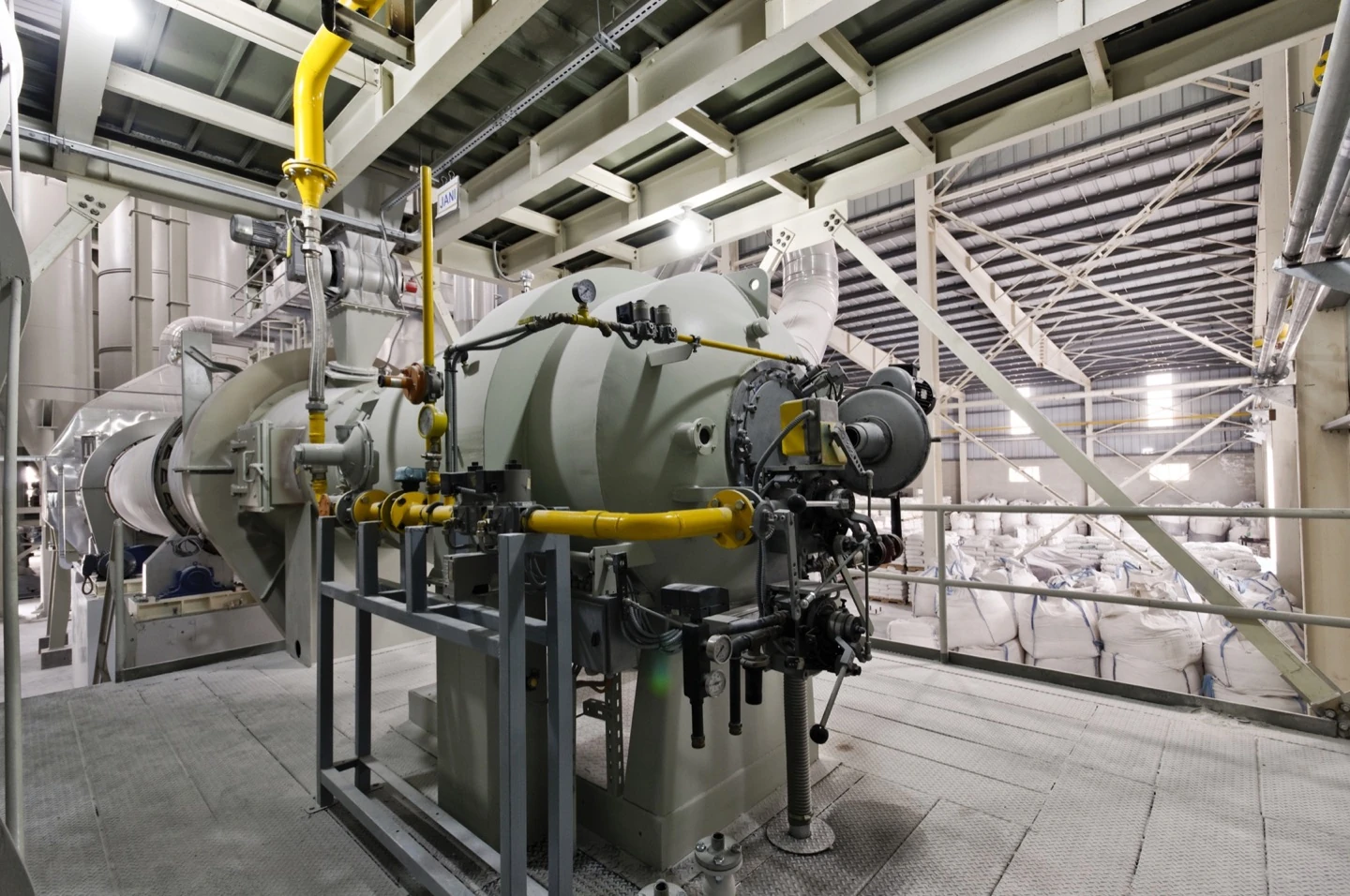 Gypsum calcination oven (Jany)